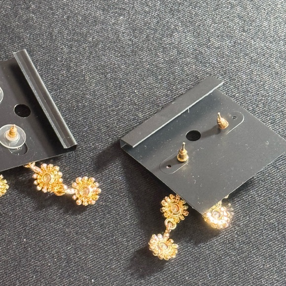 Pink Crystal Dangle Earrings - Saks Fifth Avenue - Picture 9 of 16